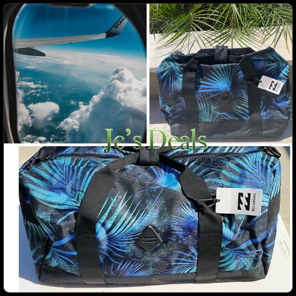 🌴 Billabong floral palms weekender duffle bag 🌴